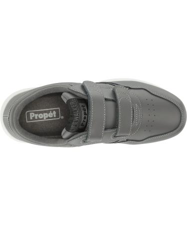 Propet Men's LifeWalker Strap Walking Sneakers - Off White/Dark Grey (Size 7) - Buy Online on SooperMarket.com