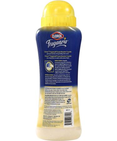 Clorox Fraganzia In-Wash Scent Booster Crystals - Vanilla Scent 18oz Twin Pack | Laundry Scent Booster for Freshness | 36oz Total - Buy Online on SooperMarket.com