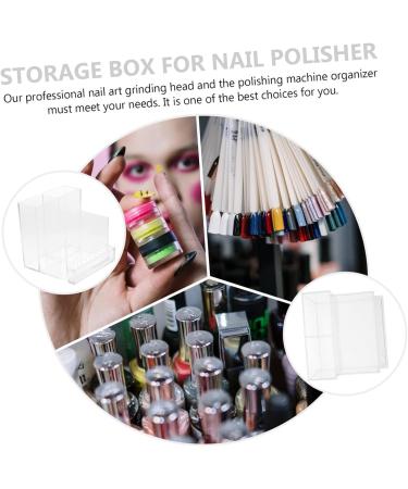 POPETPOP 4 Pcs 13 Storage Rack Nail Art Tool Organizer Nail Drill Handpiece Holder Nail Technician Organizer Nail Drill Bit Storage Nail Bit Holder Portable Manager Japanese Plastic 10.3x9.7cmx4pcs As Shownx4pcs - Buy Online on SooperMarket.com