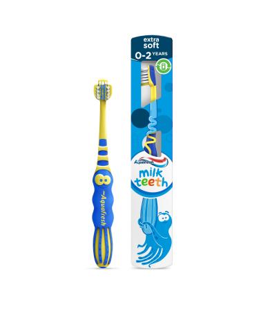 Aquafresh Toothbrush for Kids Milk Teeth Toothbrush for Children 0-2 Years Soft Bristles