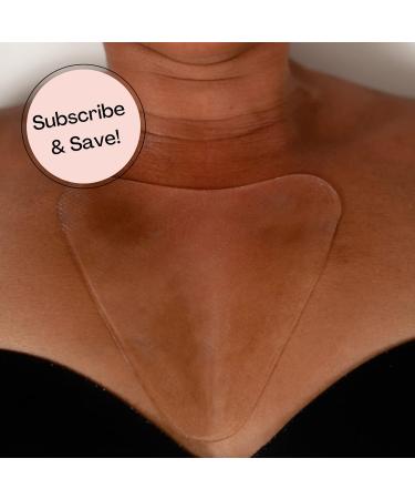 Wonderstripes Wrinkle Patches - Reusable Silicone Chest Pads for Side Sleepers | Anti-Wrinkle Solution for Decollet | Ships Internationally - Buy Online on SooperMarket.com