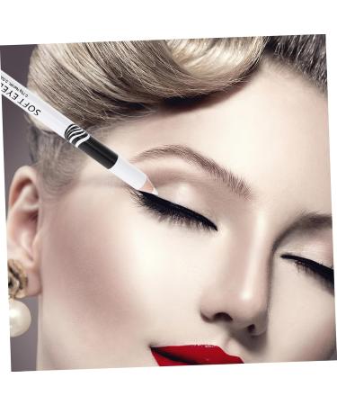 PLAFOPE 70 Pcs Lying Silkworm Eyeliner Makeup Eyeliner Pencils Make up Eyeliner Pen Gel White Wooden Pole - Buy Online on SooperMarket.com