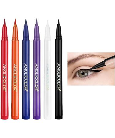 Matte Eyeliner Pencil Set - Sweat Resistant Eyeliner No Irritation Face Makeup Supplies for Gatherings Dates Party Virtcooy - Buy Online on SooperMarket.com