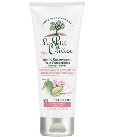 Le Petit Olivier - Conditioner for normal hair with sweet almond & rice cream (Amande douce & Cr me de Riz) - 200 ml