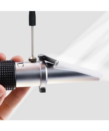 Buy Dual Scale Beer Wort Refractometer with ATC - SG 1.000-1.120 & BRIX 0-32% - International Shipping Available - Buy Online on SooperMarket.com