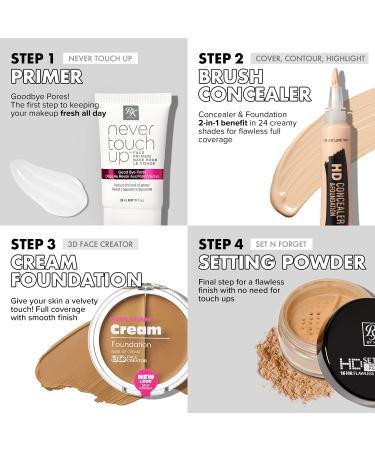 Ruby Kisses Matte Face Primer - Pore Minimizer & Shine Control for Oily Skin | Natural Matte Finish Makeup Base | Fills Pores & Fine Lines | Long-Lasting Freshness - Buy Online on SooperMarket.com