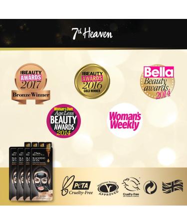 7th Heaven Renew You Blackhead Detox Deep Pore Cleansing Peel Off Mask Black Clay and Witch Hazel 0.021 Kg - Buy Online on SooperMarket.com