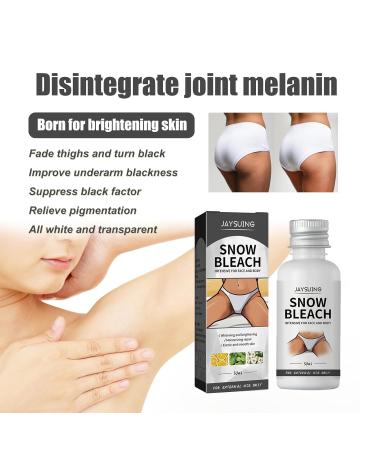 Snow Bleach Cream - Skin Bleaching & Underarm Whitening for Private Parts (2oz) | Effective Skin Corrector for Intimate Areas - Buy Online on SooperMarket.com