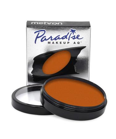 Mehron Paradise Make-up AQ Pro Size |Perfect for stage and screen demonstrations special effects cosplay and Halloween |Water-activated facial and body colors 40 g Foxy