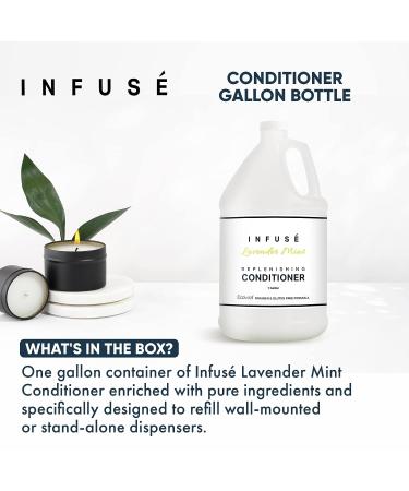 Shoppe Lavender Mint Hotel Conditioner 1 Gallon | Hospitality & Vacation Rentals | Refill Dispenser | Single Gallon - Buy Online on SooperMarket.com