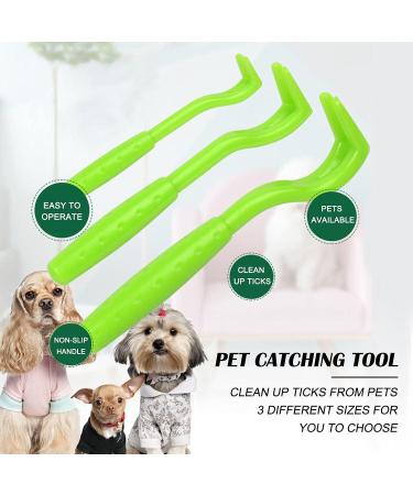 3PCS of Tick Hooks are Suitable for all Tick Anti-Tick Levers to Protect Dogs Cats and Horses Tick Traps Tick Hooks Tick Traps (Green) - Buy Online on SooperMarket.com