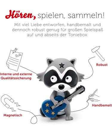 Tonies Hearing Figure for Toniebox - European Children's Songs & Radio Play for Kids 3+ | 50 Minutes of Fun - Buy Online on SooperMarket.com