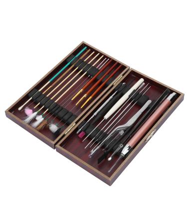 Earwax Remover Kit 20pcs Ear Wax Pickers Stainless Steel Earwax Remover Kit Ear Wax Removal Spoon Curette Tweezers Cleaning Tool
