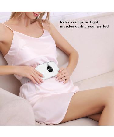 Infrared Heating Menstruation Belt for Women - Circulation Boosting Waist Protection - White - Buy Online on SooperMarket.com
