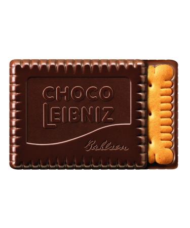 Buy Leibniz Choco Edelherb - Crispy Dark Chocolate Butter Cookies 125g | International Shipping - Buy Online on SooperMarket.com