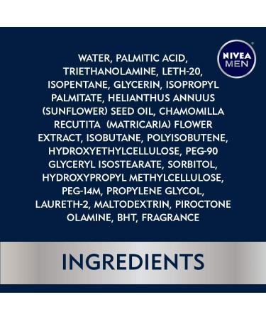 Nivea Men Sensitive Skin Shave Gel - Beard Softener 7oz | Ideal for Smooth Shaving - Buy Online on SooperMarket.com