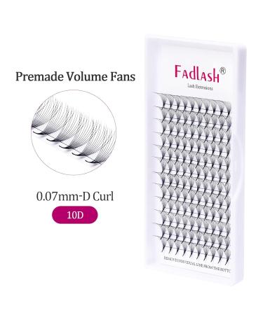 Shop 10D 0.07mm D Curl Volume Eyelash Extensions - 12mm Artificial Lashes for Stunning Volume - Buy Online on SooperMarket.com