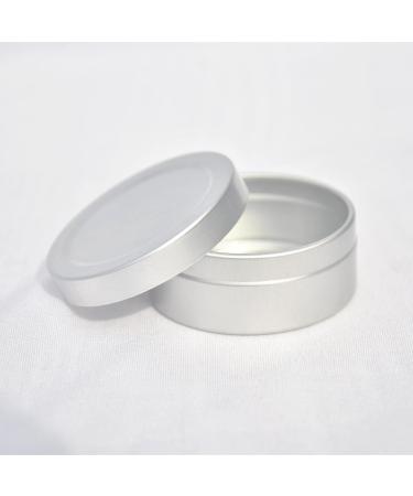 Zeoabsy 12-Pack 20ml Silver Empty Aluminum Doses - Ideal for DIY Ointments Candles Cosmetics & Shaving Soap - Buy Online on SooperMarket.com