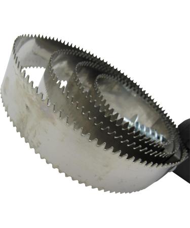 SecureFix Direct Spiral Curry Comb Horse (Brush Pets Equestrain Metal Grooming Shredding Black) - Buy Online on SooperMarket.com