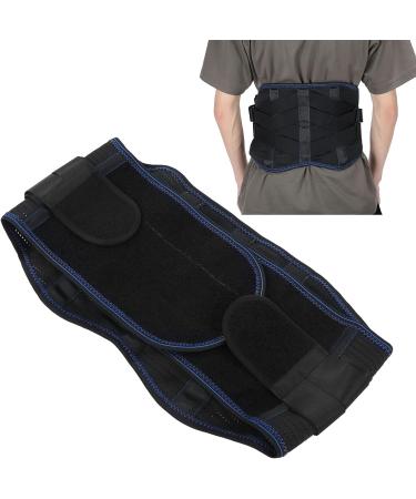 Adjustable Lumbar Support Belt - Breathable Waist Support with Steel Plate for Herniated Disc & Exercise - Ideal for Back Pain Relief - Buy Online on SooperMarket.com
