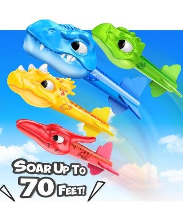 ANNINE RAKETES TOSSES: Outdoor Toys for Kids 3-12 | Garden Dinosaur Games 4PC Set for Easter Fun - Buy Online on SooperMarket.com