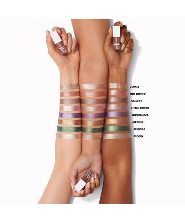 e.l.f. Liquid Metallic Eyeshadow Meteor 0.10 Fl Oz - Long-Lasting Shimmer | Single Pack - Buy Online on SooperMarket.com