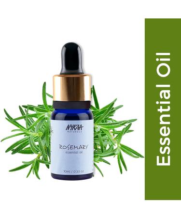 Nykaa Naturals Rosemary Essential Oil - Thicker Hair & Anti-Dandruff - Acne Control & Skin Renewal - 0.33 oz Worldwide Shipping - Buy Online on SooperMarket.com