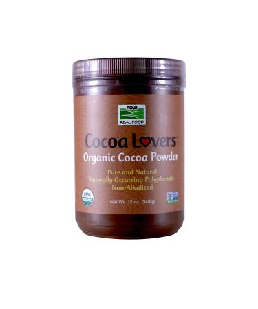 Now Foods Organic Cocoa Powder 12 oz - by Now Foods