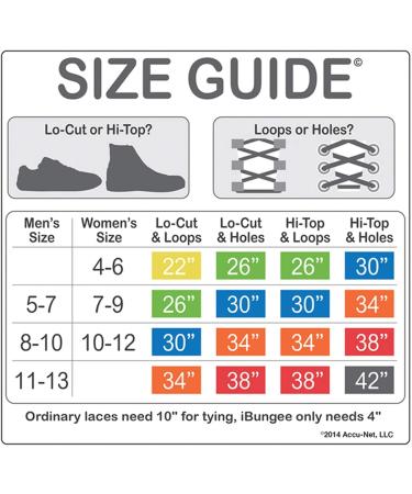 iBungee Laces: 34-inch Black Elastic No Tie Shoelaces (Made in the USA) - Buy Online on SooperMarket.com