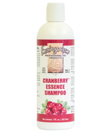 Envirogroom Cranberry Essence Shampoo 17 oz