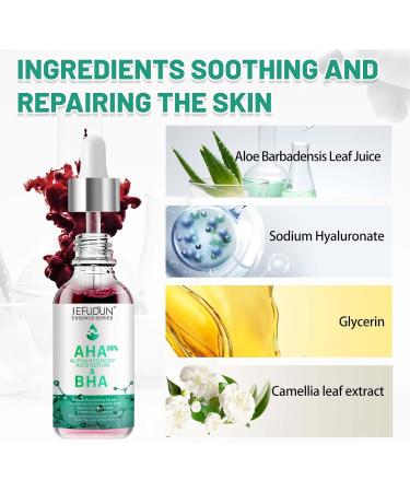 Fruit Acid Face Serum Dark Spot Remover For Face Fruit Acid Hydrating Serum Hyaluronic Acid Serum Evens Skin Tone And Hydrating Serum Dark Spot Corrector Korean Skin Care Beauty 30ml - Buy Online on SooperMarket.com