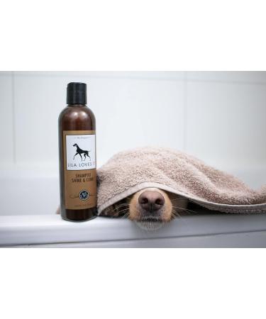 Natural Dog Shampoo with Argan & Lavender Oil | Vegan Paraben & Silicone-Free | Lila Loves IT 250ml - Buy Online on SooperMarket.com