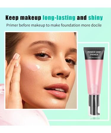 Hydrating Gel-Based Face Primer with Hyaluronic Acid - Long Lasting Makeup Base - Buy Online on SooperMarket.com