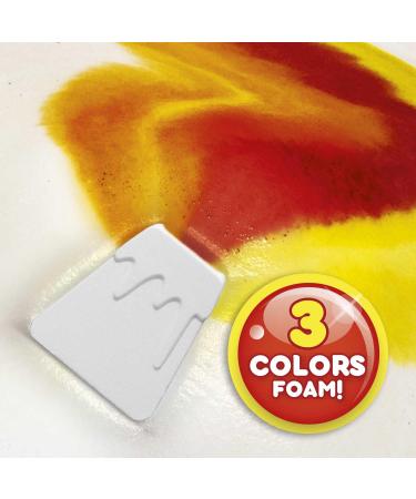 Inkee Foamy Volcano 10 Set | Colorful Bath Bombs for Kids | Cola Scented Volcano-Shaped Bathing Balls with Macadamia Oil - Buy Online on SooperMarket.com