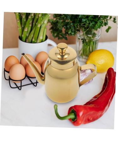 Alipis Filter Residue Oil Pot Olive Oil Home Supply Oil Dispensers Oil Jug Oil Holder Oil Container Kitchen Household Oil Container Vinegar Bottles Sauce Multipurpose Stainless Steel - Buy Online on SooperMarket.com