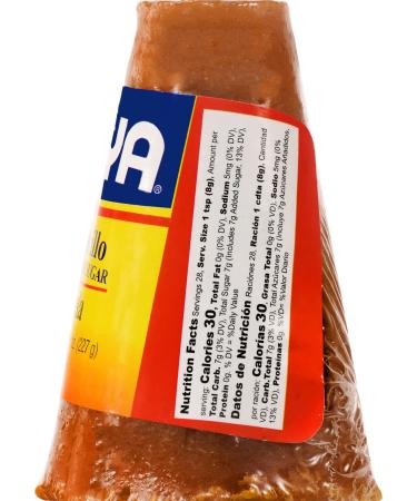 Goya Foods Panela Brown Sugar Cane 8 Ounce (Pack of 25) - Authentic Latin Sweetener for Cooking and Baking - Buy Online on SooperMarket.com