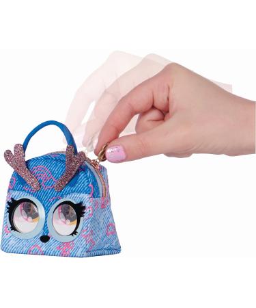 Purse Pets Micros Denim Deerie: Stylish Small Purse with Eye Roll Feature for Girls 5+ - Kids Toys - Buy Online on SooperMarket.com