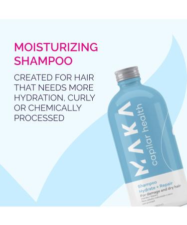 Maka Capillary Health Moisturizing Shampoo | Repair Damaged & Dry Hair | 16 Fl Oz - International Shipping Available - Buy Online on SooperMarket.com