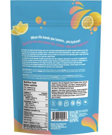 Organika Electrolytes Powder- Pink Lemonade Sachets- On the Go Hydration and Electrolyte Replenishment 3.5g x 20ct Pink Lemonade 20 Servings (Pack of 1) - Buy Online on SooperMarket.com