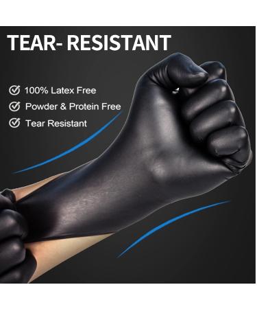 Black Nitrile Exam Gloves - Latex & Powder-Free - 5 Mil - Medium - Case of 1000 - Buy Online on SooperMarket.com