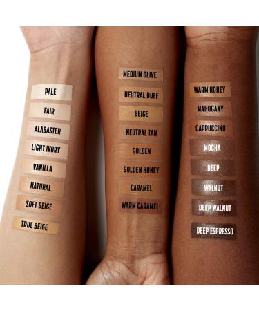 NYX Can't Stop Won't Stop Full Coverage Concealer in Cappuccino 0.025 - Long Lasting Formula - Buy Online on SooperMarket.com