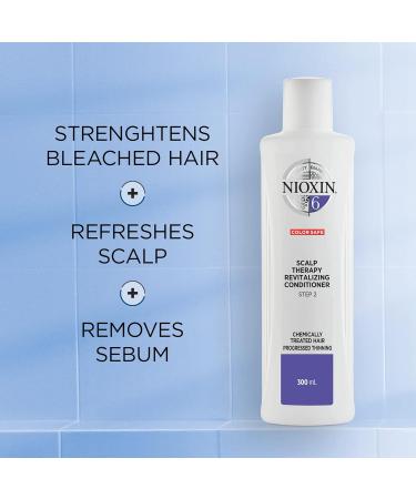 Nioxin System 6 Hair Treatment Conditioner 1L - For Chemically Treated Hair with Thinning Scalp - Pack of 1 - Buy Online on SooperMarket.com