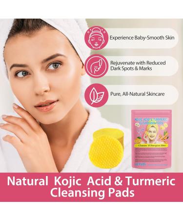 Buy Turmeric Kojic Acid Foaming Exfoliating Pads - Balance Skin Oil & Water | International Shipping - Buy Online on SooperMarket.com