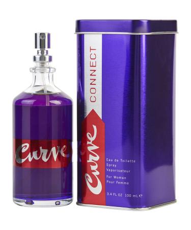 Curve Connect/Liz Claiborne Edt Spray 3.4 Oz (W) 3.4 Fl Oz (Pack of 1)
