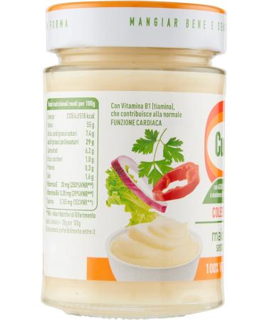 Cuore Italian Mayonnaise Vegetable Based Condiment 180g No Eggs! Vegan! - Buy Online on SooperMarket.com