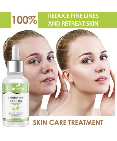 Skin Brightening Serum with Kojic Acid - Dark Spot Corrector for Face & Body - Fade Hyperpigmentation & Melasma - 1 oz (Pack of 2) - Buy Online on SooperMarket.com