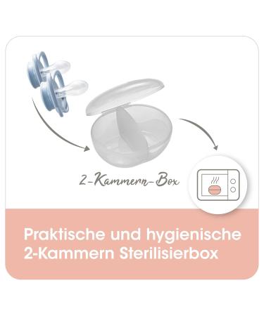 Nip Schnuller My Butterfly - Sustainable Silicone Pacifier for Infants (5-18 Months) - Eco-Friendly Lightweight Jaw-Friendly Brown Size 2 - Buy Online on SooperMarket.com
