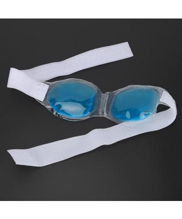 Cooling Eye Mask - Reusable Gel Hot/Cold Compress for Swollen Eyes Dark Circles & Eye Fatigue Relief (Blue) - International Shipping - Buy Online on SooperMarket.com