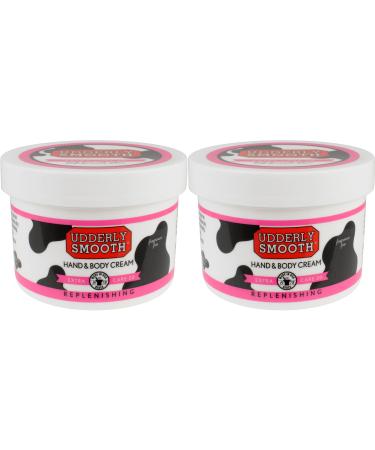 Udderly Smooth Extra Care Cream with 20% Urea for dry skin Unscented 8 Ounce 2 Count