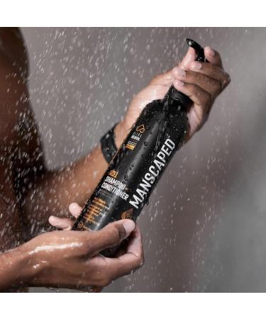 Manscaped 2 in 1 Shampoo & Conditioner - UltraPremium Hair Care with Sea Kelp Coconut Water & Aloe (16 oz) - Nourishing & Hydrating for Men - Ships Internationally - Buy Online on SooperMarket.com